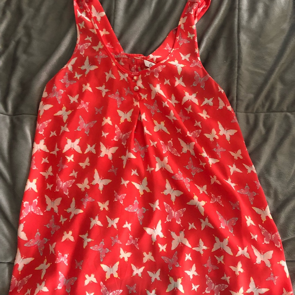 butterfly pink bow shirt